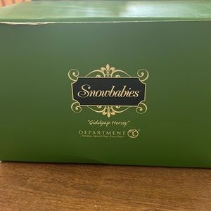 Snowbabies - “giddyap Horsey”